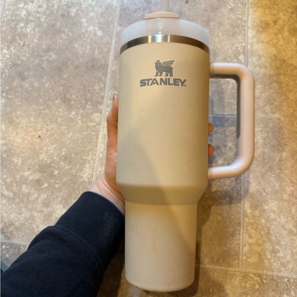 Stanley Cream Travel Mug